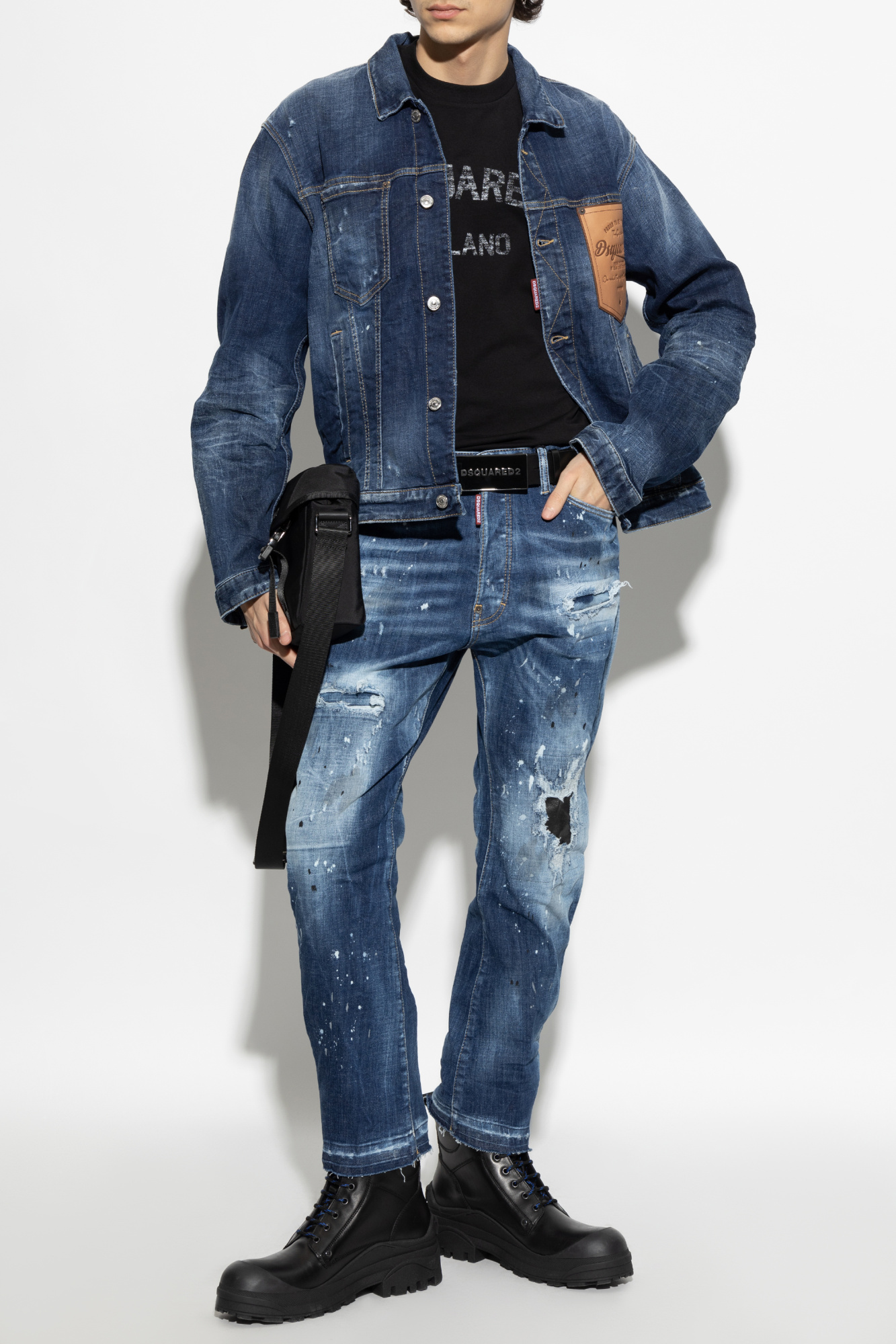 Dsquared2 Denim jacket | Men's Clothing | Vitkac Dsquared2 Denim jacket | Men's Clothing | Vitkac